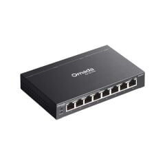 Tp-Link Omada Es208Gp 8 Port Gigabit 8 Port Poe 64W Yoneti̇lebi̇li̇r Metal Kasa Switch