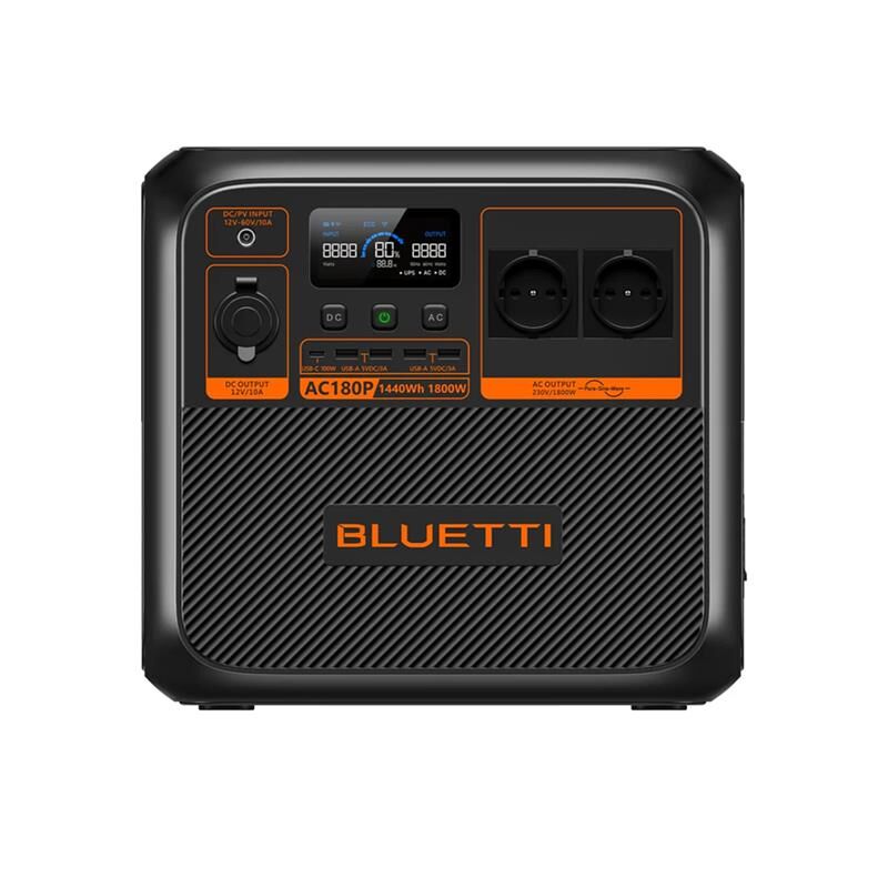 Bluetti Ac180P 1800W 1440Wh Taşinabi̇li̇r Güç İstasyonu