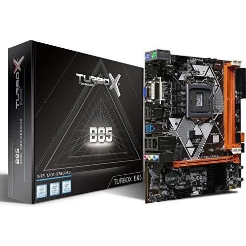 Turbox Workteam B85(H81) H81 2Xddr3 Vga+Hdmi 1Xm.2 1150 Pin Anakart