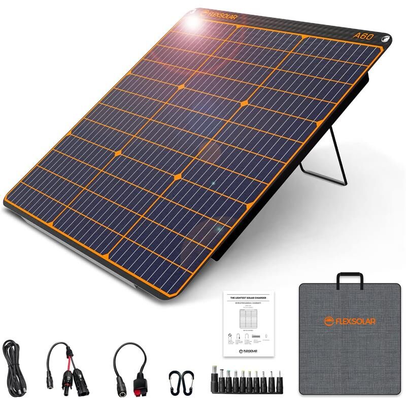 Flexsolar A60 Taşinabi̇li̇r Güneş Paneli̇ 60W