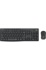 Logitech Mk295 Q Tr Sessi̇z Kablosuz Klavye Mouse Set Si̇yah 920-009804