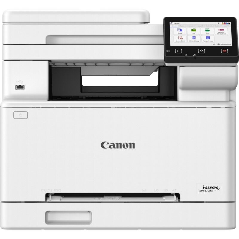 Canon I-Sensys Mf667Cdw Renkli Lazer Yaz/Tar/Fot/Fax/Dub/Eth/Wifi