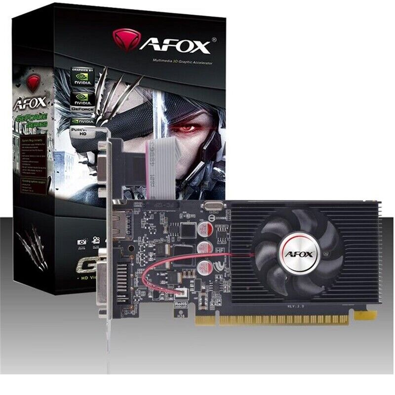 Afox Geforce Af240-1024D3L2-V2 Gt240 Lp 1Gb Ddr3 128Bit 1Xvga 1Hdmi 1Xdvi Ekran Karti