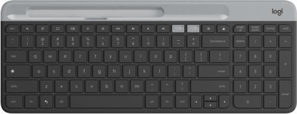 Logitech K580 Q Slim Multi-Device Bluetooth(R) Kablosuz Klavye Si̇yah 920-010624