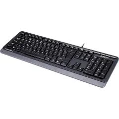 A4 Tech Fk10 F Tr Mm Gri̇/Si̇yah Usb Kablolu Klavye