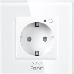 Fonri̇ Wf3-El3-0401-05 Wifi Akilli Duvar Pri̇zi̇ Gri̇