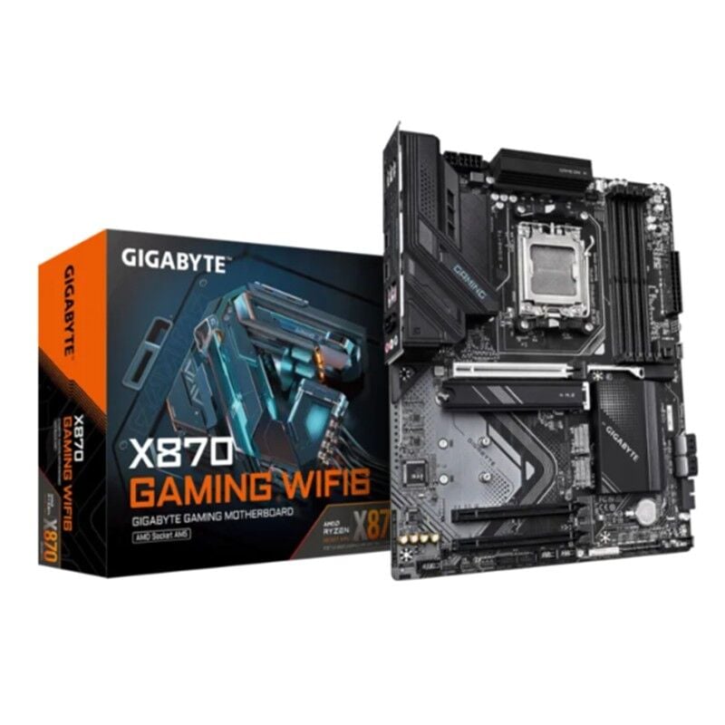 Gigabyte X870 Gaming Wifi6 Ddr5 8200Mhz 1Xhdmi 1Xm.2 2Xusb Type-C Atx Am5 (Amd Am5 9000/8000/7000 Seri̇leri̇ İle Uyumlu)