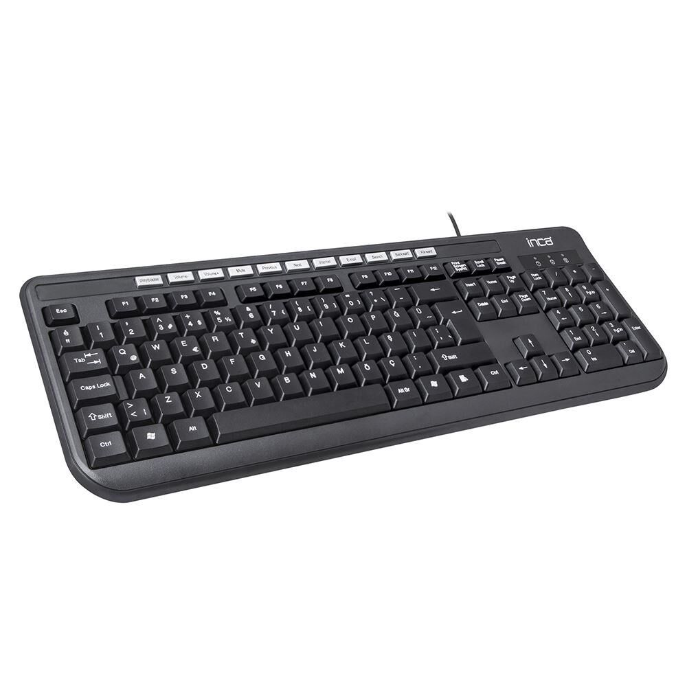 Inca Ik-274Qu Q Usb Multimedia Kablolu Klavye