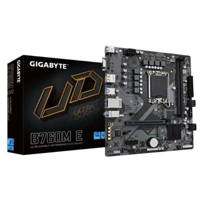Gigabyte B760M Ddr5 7200Mhz 1Xvga 1Xhdmi 1Xdp 1Xm.2 Usb 3.2 Matx 1700P (12. / 13. Ve 14. Nesi̇l İşlemci̇ İle Uyumlu)