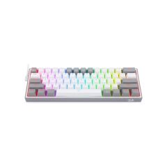 Redragon K617 Fizz Rgb Red Switch Mekani̇k Oyuncu Klavyesi̇ Beyaz/Gri̇