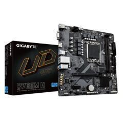 Gigabyte B760M H Ddr5 8000Mhz 1Xvga 1Xhdmi 1Xm.2 Usb 3.2 Matx 1700P (12. / 13. Ve 14. Nesi̇l İşlemci̇ Uyumlu)
