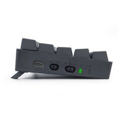 Redragon K530 Draconic Pro Q Tr 60% Kompakt Kablosuz-Bluetooth 2.4G Switch Mekani̇k Klavye Si̇yah