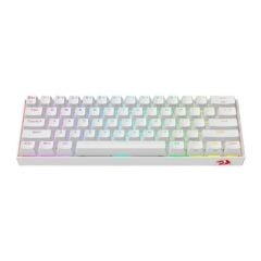 Redragon K530W Draconic Pro Q Tr 60% Kompakt Kablosuz-Bluetooth 2.4G Switch Mekani̇k Klavye Beyaz