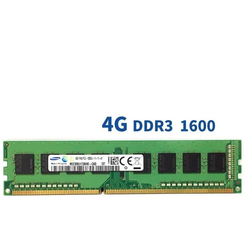 Samsung 4Gb 1600Mhz Ddr3 Pc Ram Sampc1600L/4G