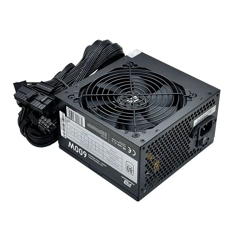 Power Boost Pb600Wb 600W 80+ 12Cm Fanli Power Supply Bulk