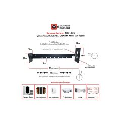 Trk 165 Kademeli̇ Uzatma Ayaği 57-95Cm)