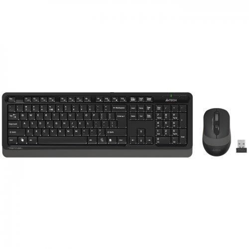 A4 Tech Fg1010 Gri̇ Q Mm 2.4G Kablosuz Klavye Mouse Set
