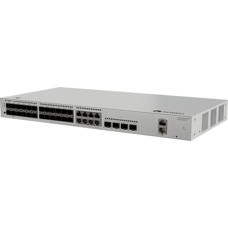 Huawei Ekitengine S310-24St4X 24 Port 1Gb Sfp+8Xgb Rj45 Combo 4X10G Sfp+ Console Port Yöneti̇lebi̇li̇r L3 Rackmount Switch