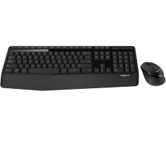 Logitech Mk345 Q Tr Mm Kablosuz Klavye Mouse Set Si̇yah 920-006514