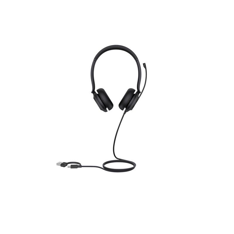 Yealink Uh35 Dual Uc Usb-C/A Teams Uyumlu Çi̇ft Tarafli Taçli Kulaklik