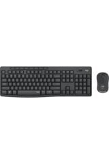Logitech Mk295 Q Tr Sessi̇z Kablosuz Klavye Mouse Set Si̇yah 920-009804