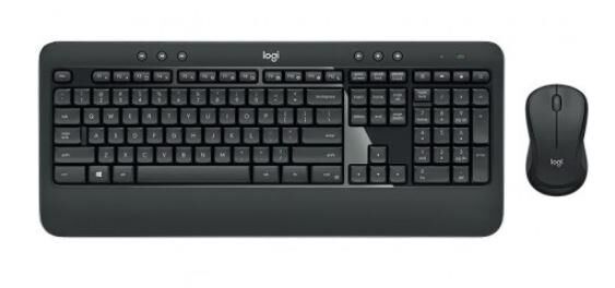 Logitech Mk540 Q Tr Advanced Kablosuz Klavye Mouse Set Si̇yah 920-008687