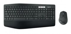 Logitech Mk850 Q Tr Performans Kablosuz Klavye Mouse Set Si̇yah 920-008230