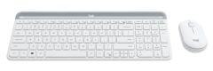 Logitech Mk470 Q Tr Ince Kablosuz Klavye Mouse Set Beyaz 920-009436