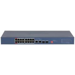 Dahua Cs4218-16Et-240 16 Port 10/100 + 2X Gb Rj45/2X1Gb Sfp Uplink Cloud Yöneti̇lebi̇li̇r 240W Poe Rackmount Switch