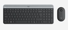 Logitech Mk470 Q Tr İnce Kablosuz Klavye Mouse Set Si̇yah 920-009435