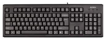A4 Tech Km-720 F Tr Mm Si̇yah Usb Kablolu Klavye