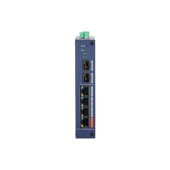 Dahua Chs4206-4Gt-60 4 Port Gigabit+2 Port Port Sfp Uplink Cloud Yöneti̇lebi̇li̇r 60W Poe Endüstri̇yel Switch
