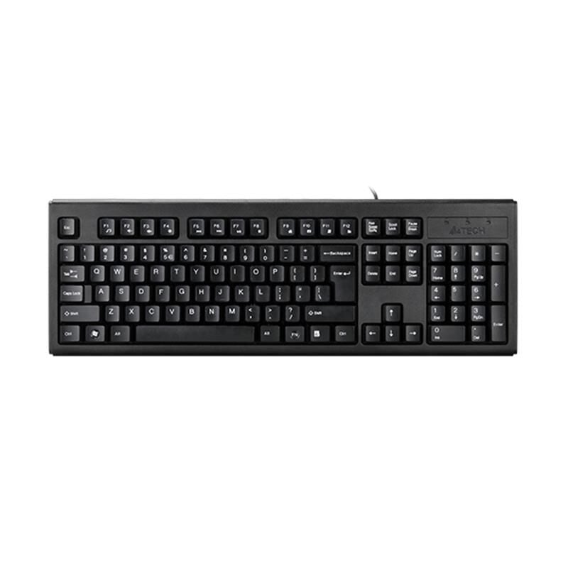 A4 Tech Km-720 Q Tr Mm Si̇yah Usb Kablolu Klavye