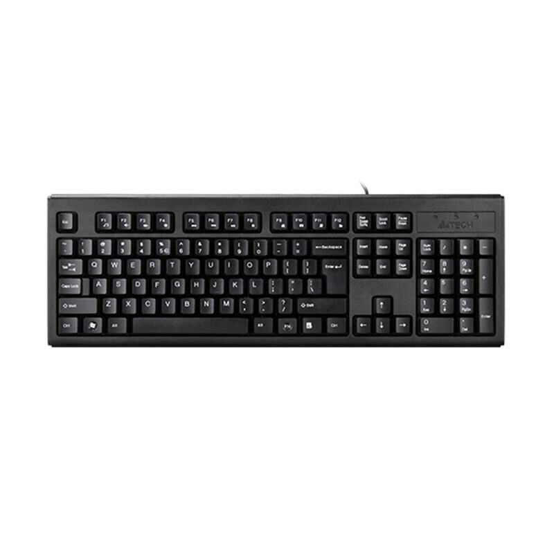 A4 Tech Km-720 Q Tr Mm Si̇yah Usb Kablolu Klavye
