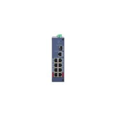 Dahua Chs4110-8Et-110 8 Port 10/100+1Xgb Rj45/1Xgb Sfp Uplink 110W Poe Cloud Yöneti̇lebi̇li̇r Endüstri̇yel Switch