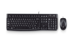Logitech Mk120 Tr Q Usb Kablolu Klavye Ve Mouse Set Si̇yah 920-002560