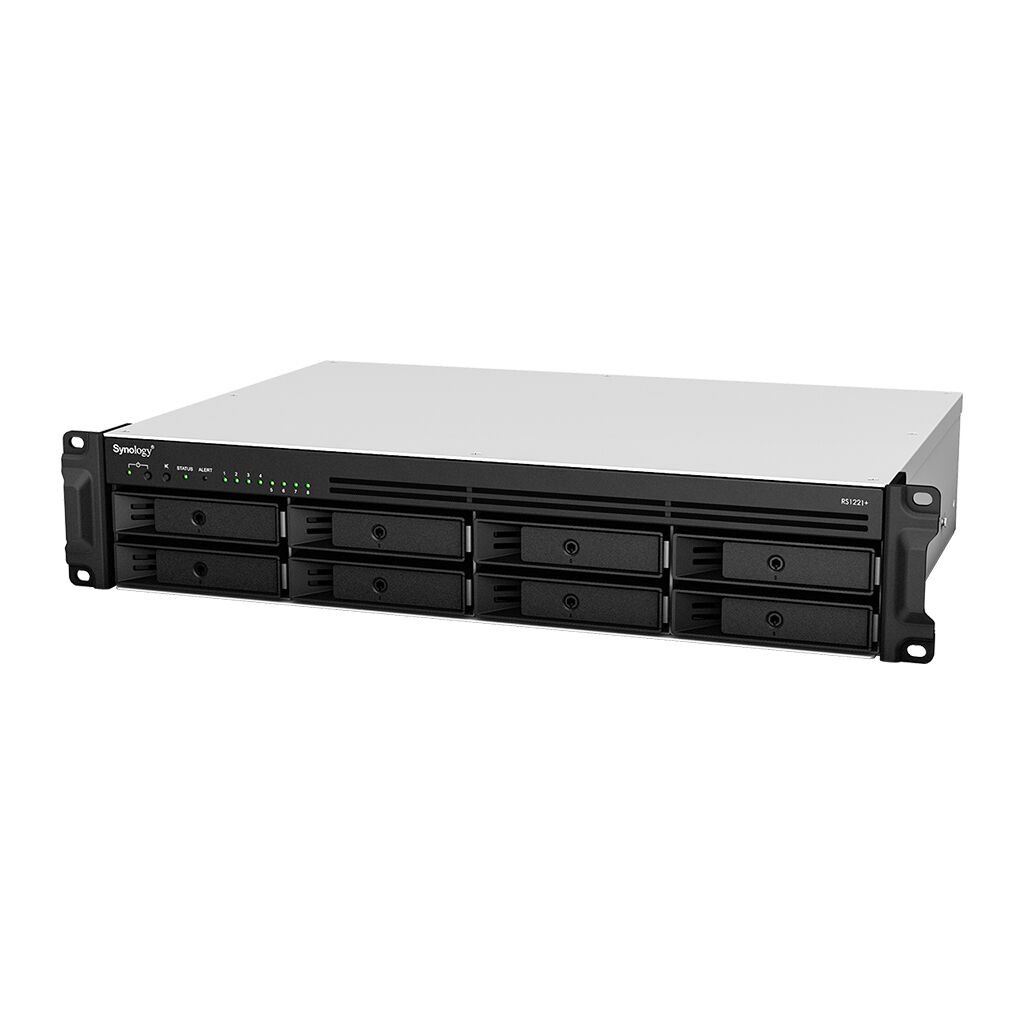 Synology Rs1221Plus 4Gb 8 Bay 4Xglan Rackmount Depolama Üni̇tesi̇