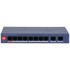 Dahua Cs4010-8Et2Gt-60 8 Port 10/100 + 2 Port Gigabit Uplink Cloud Yöneti̇lebi̇li̇r 60W Poe Metal Kasa Switch