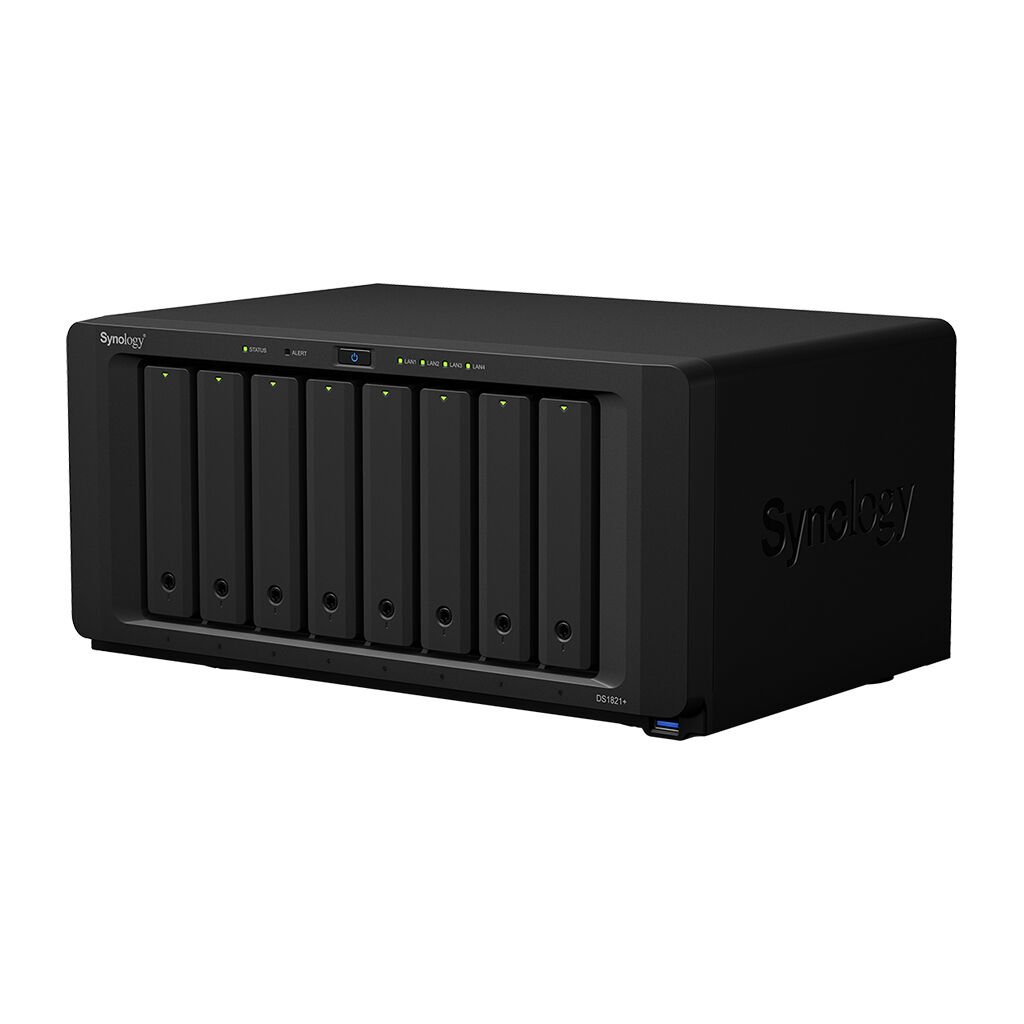 Synology Ds1821Plus 4Gb 8 Bay 4Xglan Depolama Üni̇tesi̇