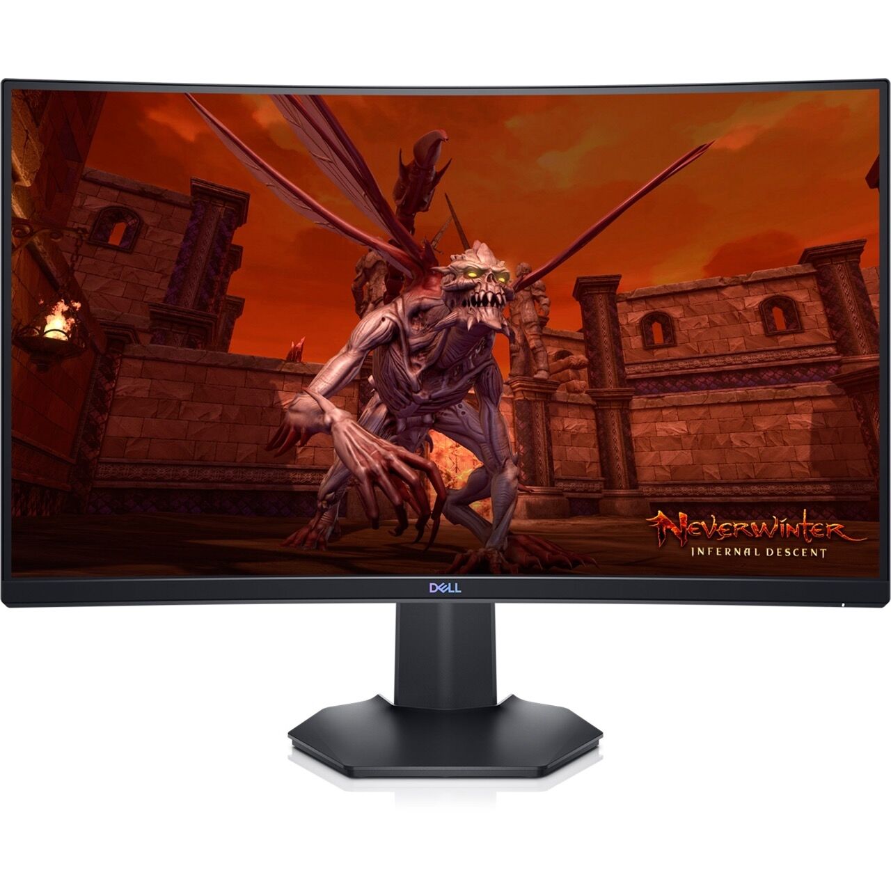Dell S2721Hgfa 27'' 1Ms 144Hz Fhd Hdmi/Dp Pivot Curved Led Gaming Monitor