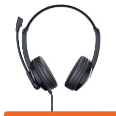 Accutone Ub101 Duo Usb Si̇yah Renk Çağri Merkezi̇ Kulakliği