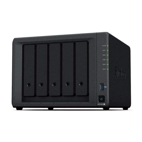 Synology Ds1522Plus 8Gb 5 Bay 4Xglan Depolama Üni̇tesi̇