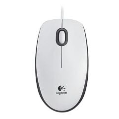 Logitech M100 Usb Kablolu Mouse Beyaz 910-006764