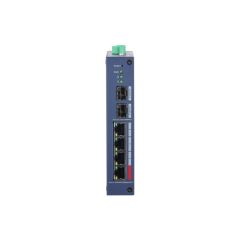 Dahua Chs4206-4Gt-90 4 Port Gigabit+2Xgb Sfp Uplink Cloud Yöneti̇lebi̇li̇r 90W Poe Endüstri̇yel Switch