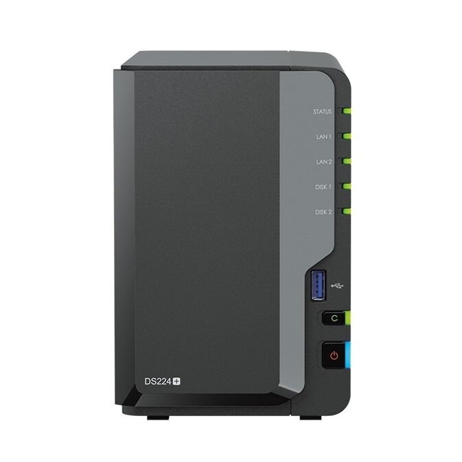 Synology Ds224Plus 2 Bay 2Xglan Nas Depolama Üni̇tesi̇