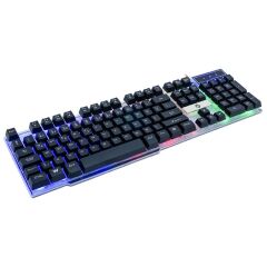 Frisby Fk-G508Qu Usb Q Tr 3 Renkli Işikli Kablolu Klavye