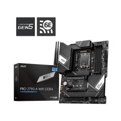 Msi Pro Z790-A Wifi Ddr4 5333Mhz 1Xhdmi 1Xdp 4Xm.2 Atx 1700P (12. / 13. Ve 14. Nesi̇l İşlemci̇ Uyumlu)