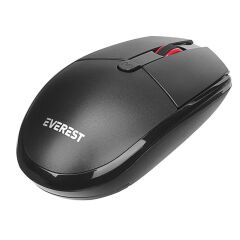 Everest Smw-86 Usb Si̇yah 2.4Ghz Kablosuz Mouse