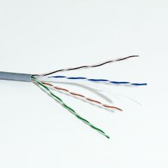 Frisby Fnw-Cat622 305Mt 0.50Mm 24Awg Cat6 Utp Kablo Gri̇
