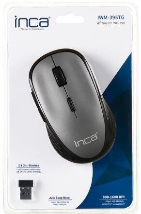 Inca Iwm-395Tg Gri̇ Kablosuz 1600Dpi Mouse